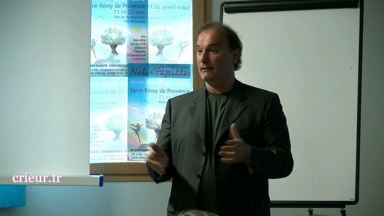 Jean-Marc Governatori: "Les énergies de paix et les énergies de guerre" au 4ème Natur'Alpilles 2016