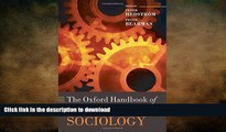 READ book  The Oxford Handbook of Analytical Sociology (Oxford Handbooks)  FREE BOOOK ONLINE