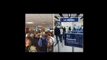 Hols chaos: Brit airport passengers fury at huge passport control checks delays