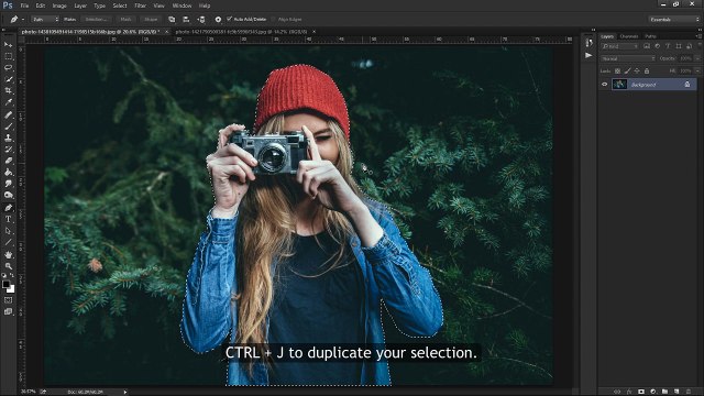 Double Exposure Effect Photoshop Tutorial