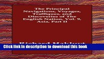 Books The Principal Navigations, Voyages, Traffiques, and Discoveries of the English Nation, Vol.