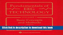 PDF  Fundamentals of EEG Technology: Vol. 1: Basic Concepts and Methods  Online