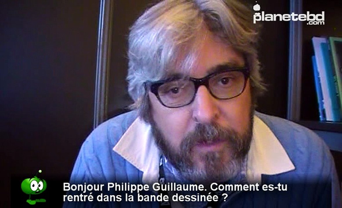 Interview de Philippe Guillaume sur PlaneteBD