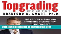 Ebook Topgrading: The Proven Hiring and Promoting Method That Turbocharges Company Performances
