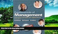 READ FREE FULL  Fundamentals of Management: Essential Concepts and Applications (9th Edition)