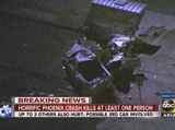 Horrific Phoenix crash kills one, others injured