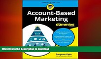READ THE NEW BOOK Account-Based Marketing For Dummies READ PDF FILE ONLINE
