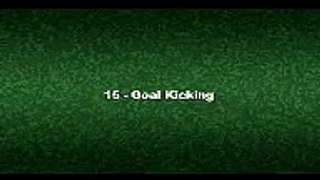 Strauchanie - 15 - Goal Kicking