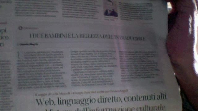 Claudio Magris Scrive Sul Corriere Della Sera