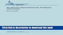 Books Tax Havens:  International Tax Avoidance and Evasion Free Online