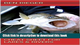 Books A Walleye Fishing Cheat Sheet For Lakes   Rivers Full Online