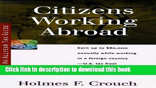 Books Citizens Working Abroad Free Online
