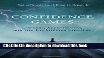 Books Confidence Games: Lawyers, Accountants, and the Tax Shelter Industry (MIT Press) Full Online