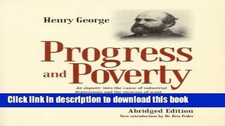 Ebook Progress   Poverty (abridged) Free Online