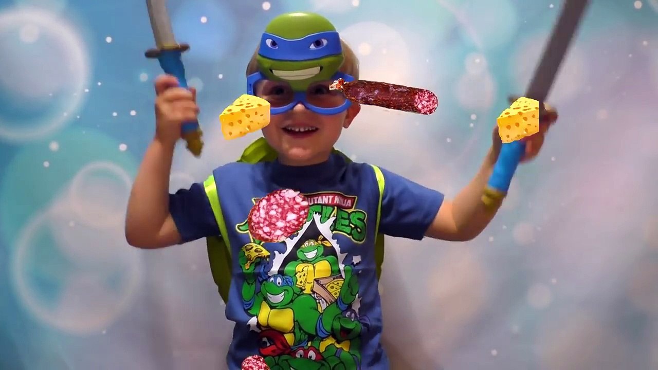 Ниндзя черепашки на канале Hello Mark видео для детей. Teenage Mutant Ninja Turtles TNMT