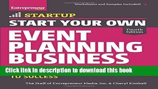 Books Start Your Own Event Planning Business: Your Step-By-Step Guide to Success Full Online