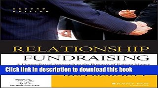 Books Relationship Fundraising: A Donor-Based Approach to the Business of Raising Money Free Online