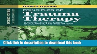 Ebook Principles Of Trauma Therapy Full Download