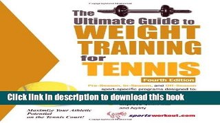 Books Ultimate Gd Weight Training/Tennis 4Th Full Online