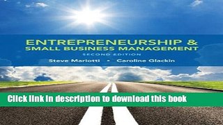 Ebook Entrepreneurship and Small Business Management (2nd Edition) Free Download