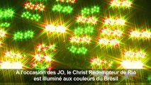 JO: le Christ Rédempteur illuminé aux couleurs du Brésil