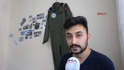 Bolu Fetö'nün Pilotluk Hayalini Yıktığı Öğrencinin Uçuş Tulumu Başucunda