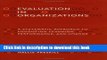 Ebook Evaluation in Organizations a Systematic Approach to Enhancing Learning, Performance, and