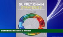 READ THE NEW BOOK Supply Chain Strategies: Demand Driven and Customer Focused READ EBOOK