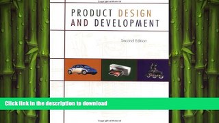 FAVORIT BOOK Product Design and Development READ EBOOK