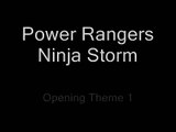 Power Rangers Ninja Storm - Opening Theme 1 quality- 480P