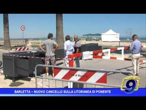 Barletta | Nuovo cancello sulla litoranea di Ponente