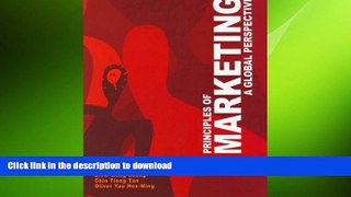 READ THE NEW BOOK Principles of Marketing: A Global Perspective READ EBOOK
