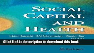 [PDF] Social Capital and Health Download Full Ebook
