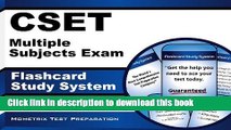Books CSET Multiple Subjects Exam Flashcard Study System: CSET Test Practice Questions   Review