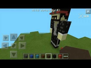 Minecraft PE Captain Sparklez Statue