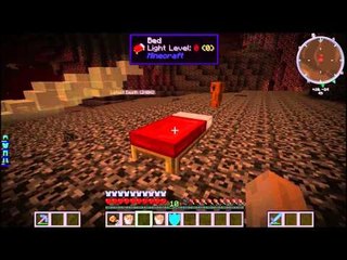 What happens when you sleep in the nether |Minecraft