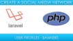 Laravel Social Media - Adding User Profiles - Profile Banners
