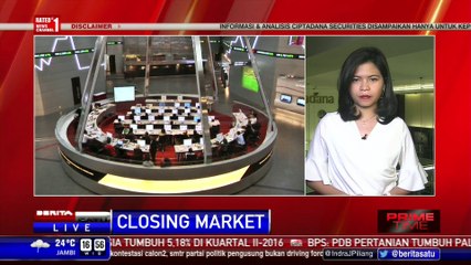 IHSG Ditutup Menguat