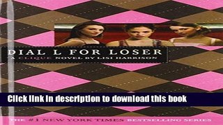 [Read PDF] Dial L for Loser Download Online