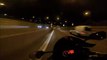 Ce fou roule en moto à 290km/h sur l'autoroute de nuit !