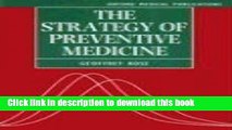 Ebook The Strategy of Preventive Medicine (Oxford Medical Publications) Free Online