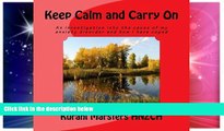 Must Have  Keep Calm and Carry On: An investigation into the cause of my anxiety disorder and how