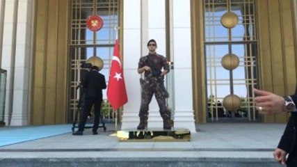 Erdoğan'ın Nazarbayev'i Karşıladığı Törende Bir İlk