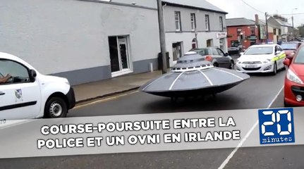 Course-poursuite entre la police et un ovni en Irlande