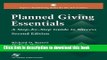 Ebook Planned Giving Essentials: A Step by Step Guide to Success (2nd Edition) (Aspen s Fund