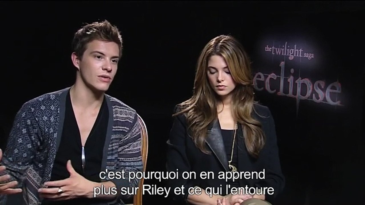 Twilight - Chapitre 3 : hésitation: interview de Xavier Samuel et Ashley Greene