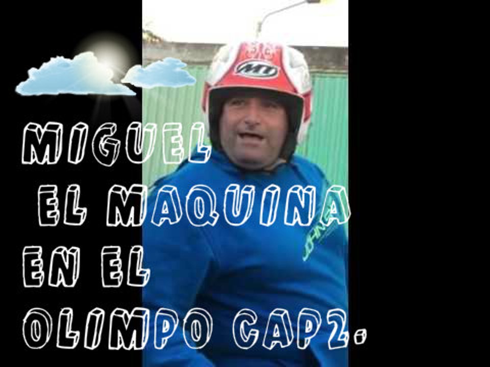 Miguel El Maquina bailando en el olimpo CAP2" Para mearse de risa"