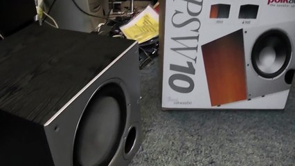 Polk Audio PSW10 10-Inch Subwoofer Test