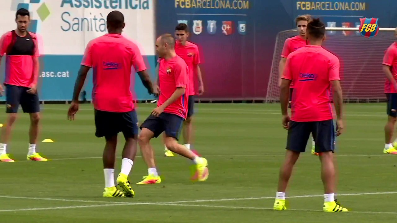 تدريبات برشلونة اليوم استعداداً لمواجهة ليفربول غداً ..