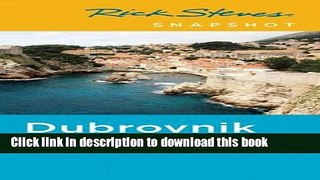 Ebook Rick Steves Snapshot Dubrovnik Full Online